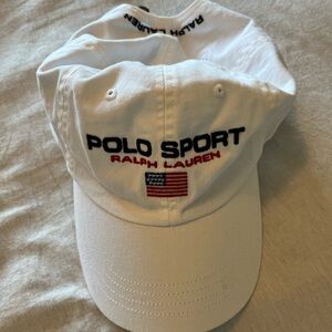 Ralph Lauren Polo Sport White Cap